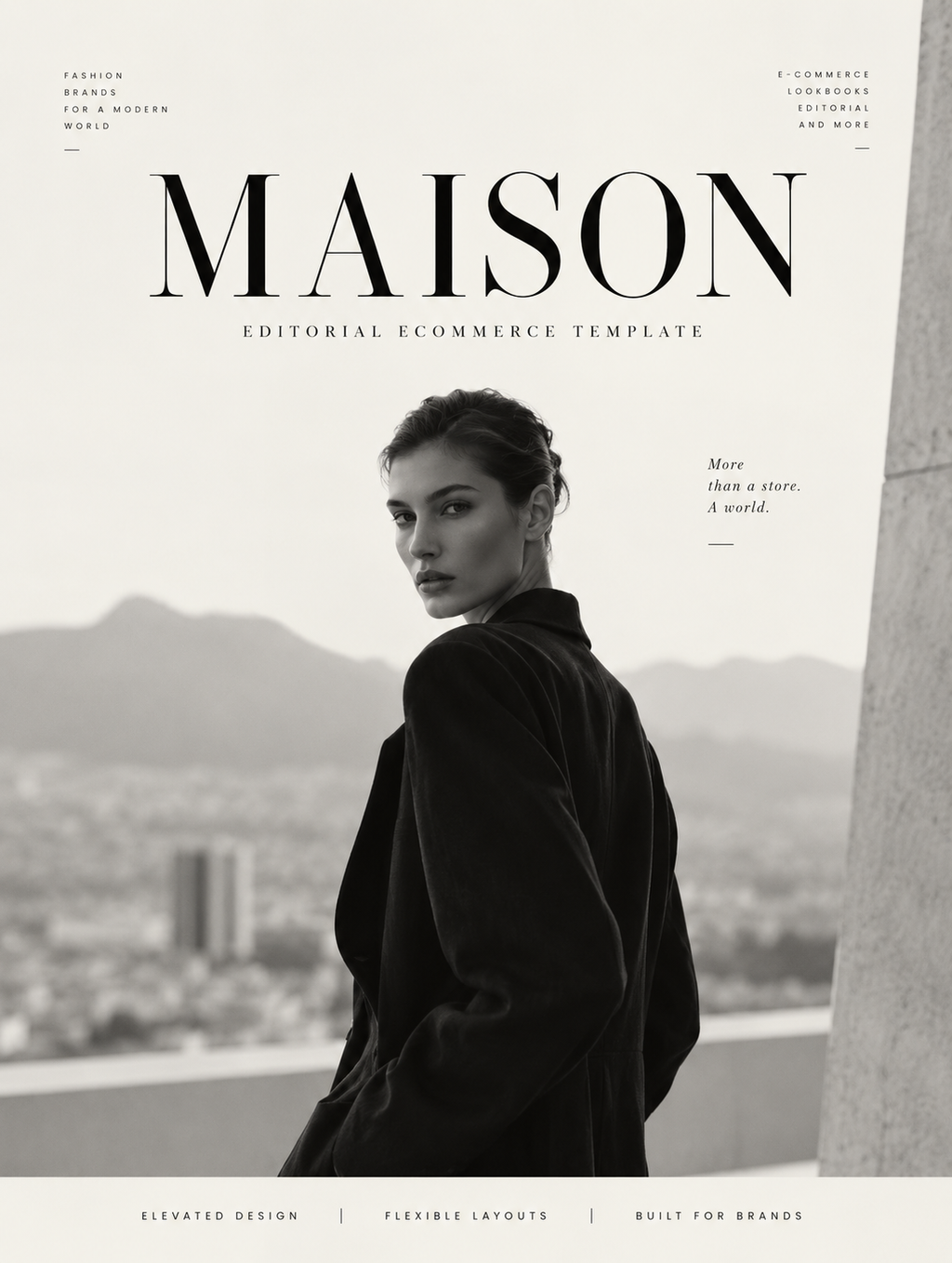 MAISON — Editorial Fashion Ecommerce UI Kit