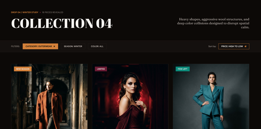 VOLT — Contemporary Fashion Ecommerce UI Kit