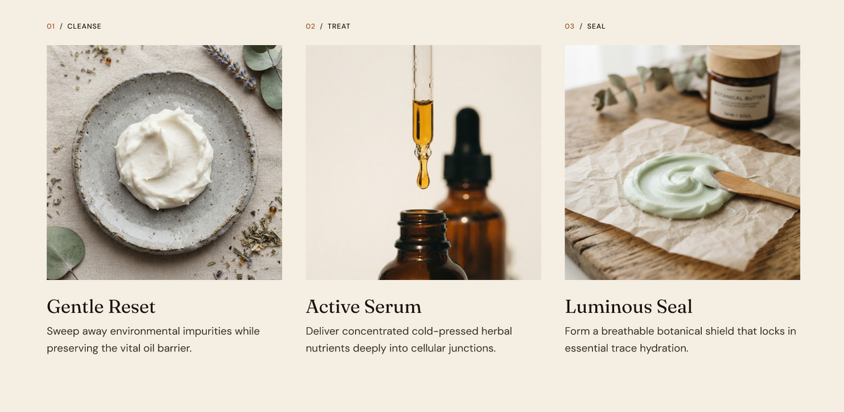 SÈVE — Botanical Skincare Framer Template