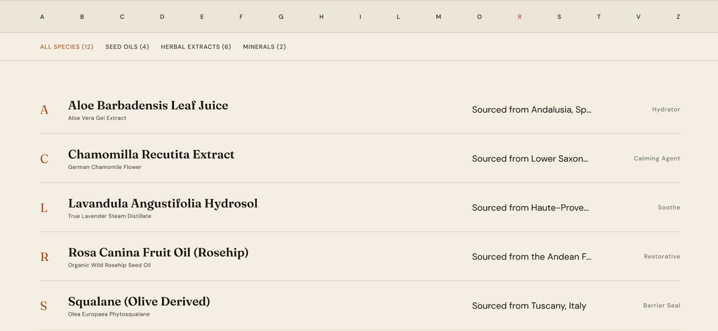 SÈVE — Botanical Skincare Framer Template